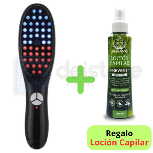 OliBrush Cepillo anticaída 4 en 1