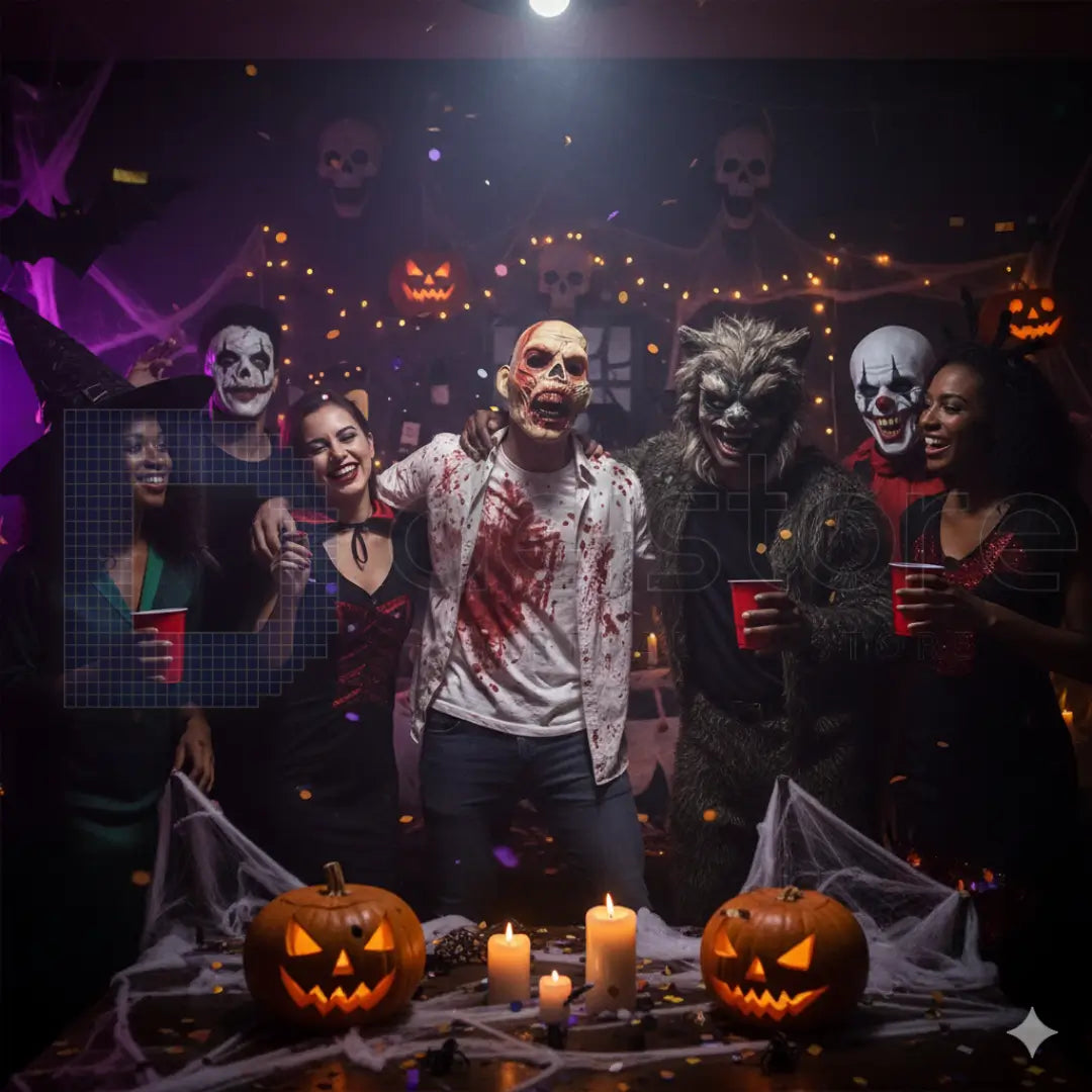 Mascara Zombi Halloween