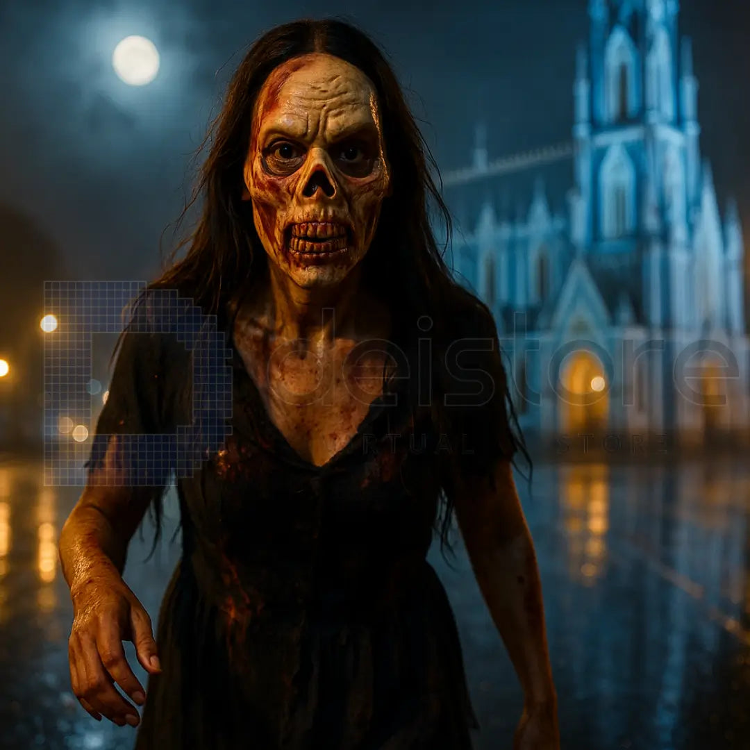 Mascara Zombi Halloween