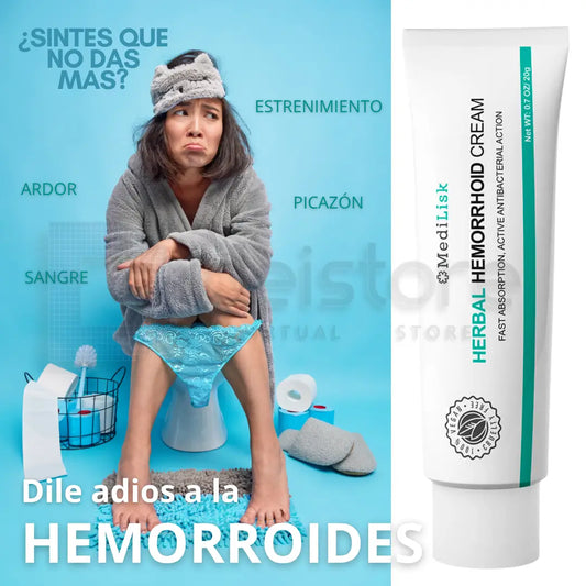 Crema Herbal para Hemorroides