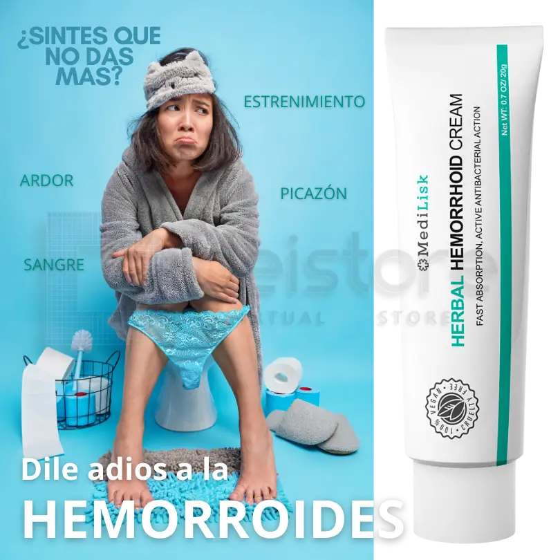 Crema Herbal para Hemorroides