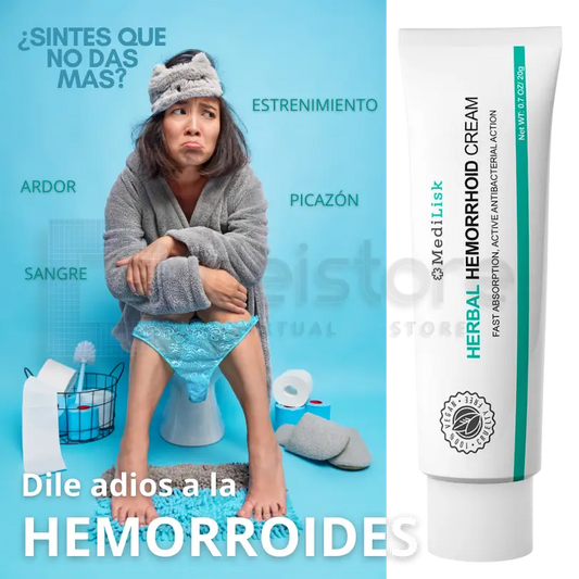 Crema Herbal para Hemorroides